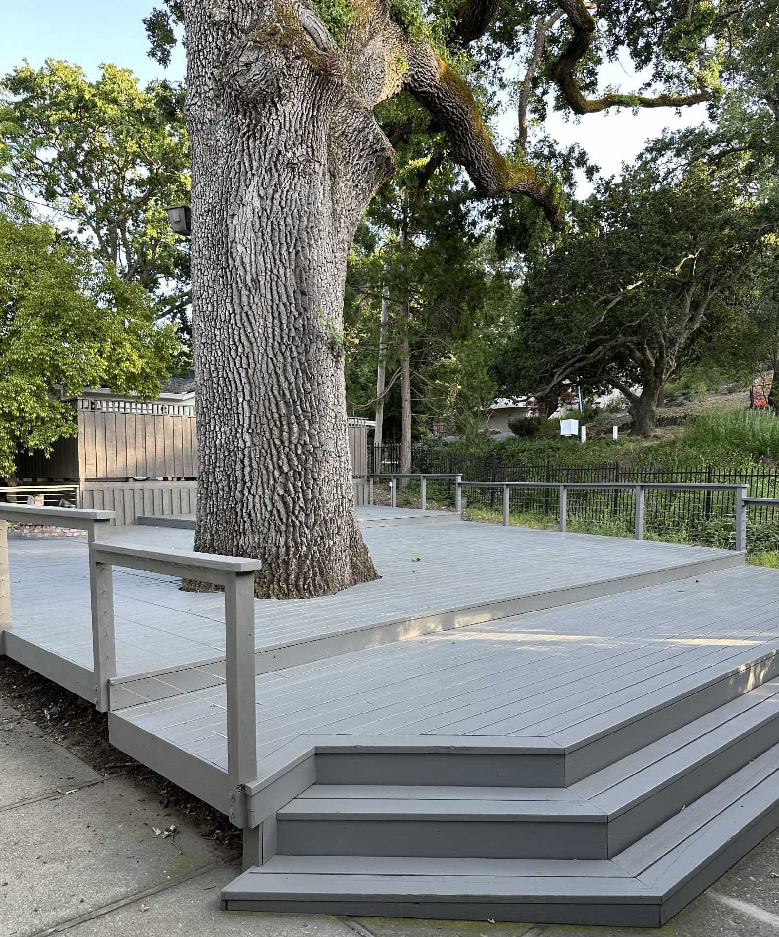 Deck Refinishing — after