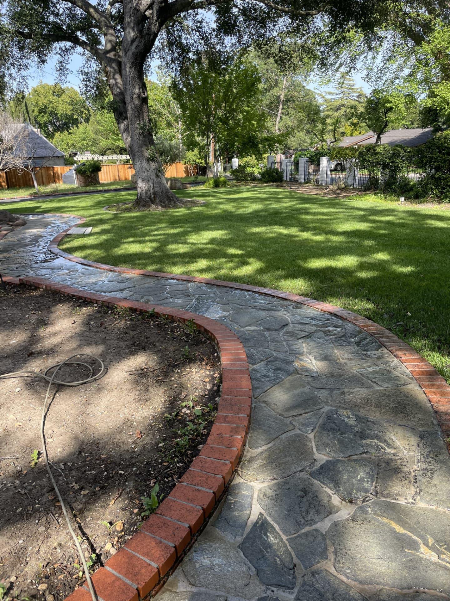 Walkway restoration — after